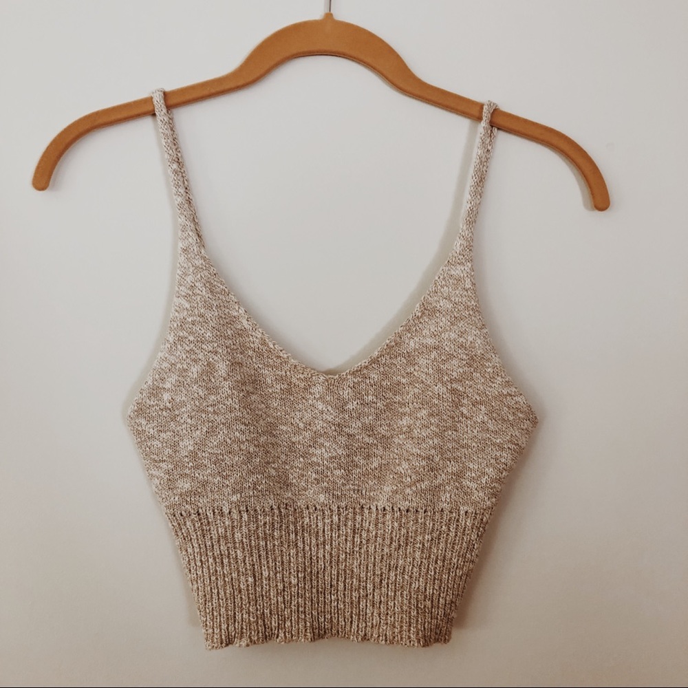 Summer Knit Crop Top